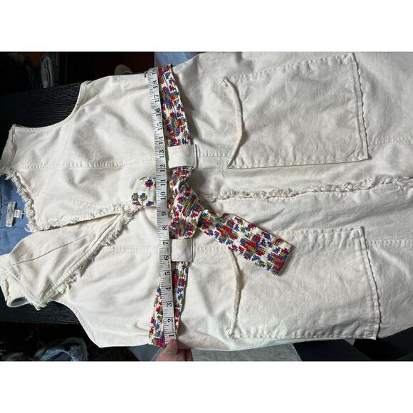 Boho Denim Mini Dress/Long Top/Vest - Picture 8 of 10